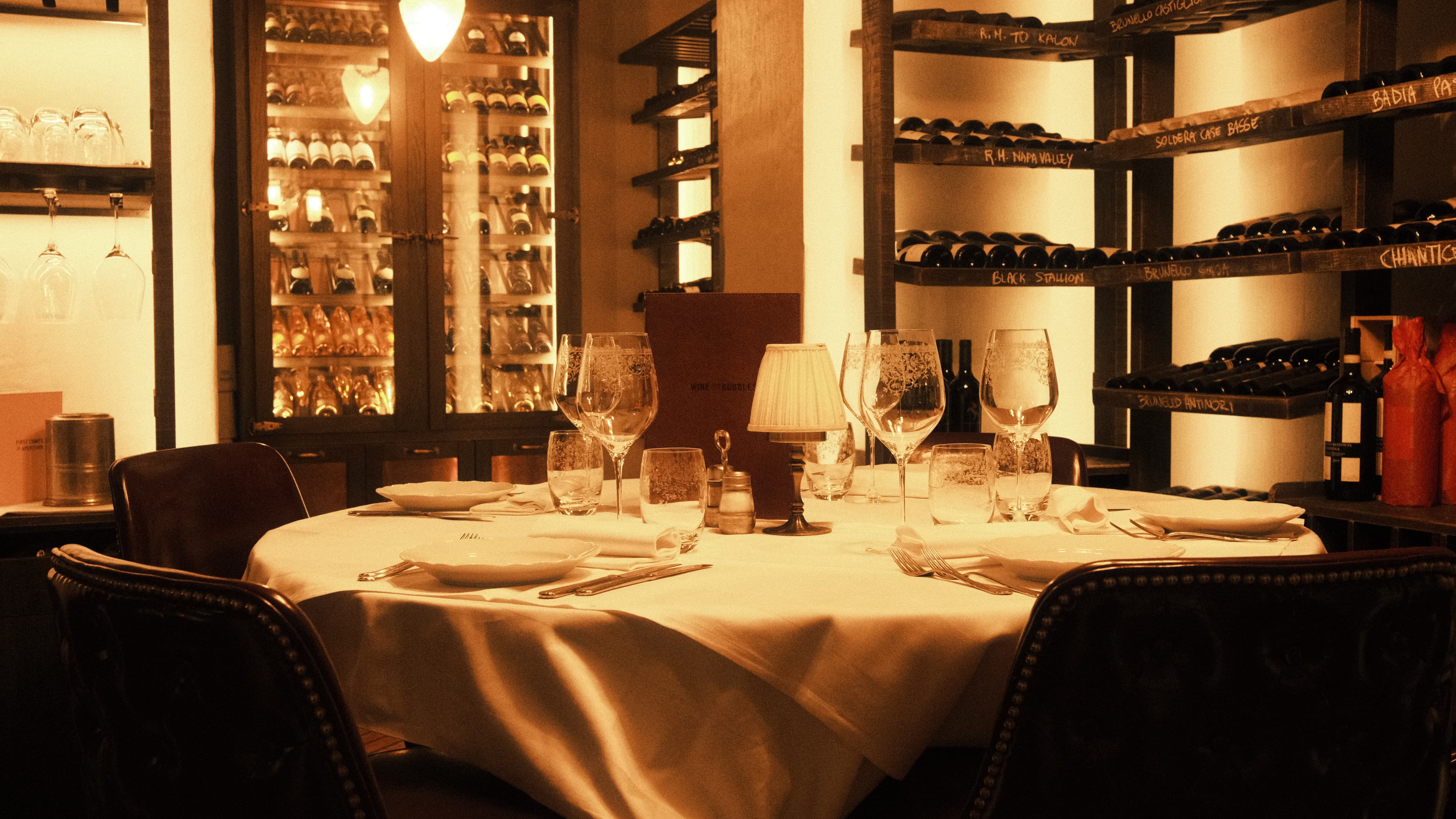 Private dining at Ciccio's